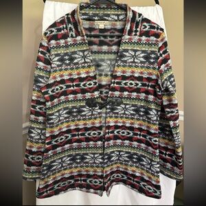 Energe World Wear Multicolor Boho Jacket – Women’s Large
